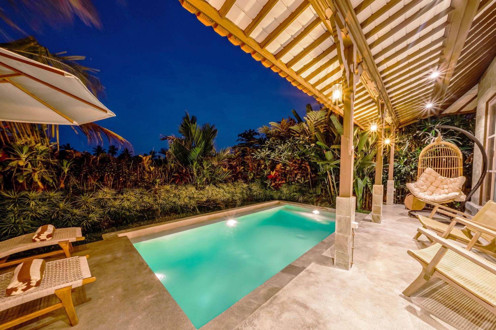 Nyaman Villas By Evdekimi Ubud Номер фото